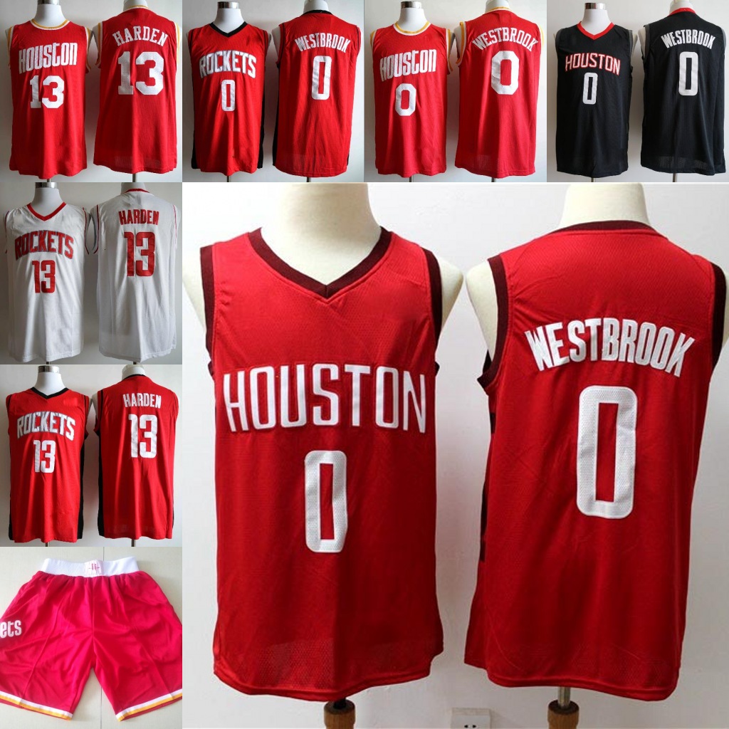 Men Houston Rockets James Harden Russell Westbrook New White Red NBA Authentic Basketball Jersey Short, Black
Men Houston Rockets James Harden Russell Westbrook New White Red NBA Authentic Basketball Jersey Short, Black