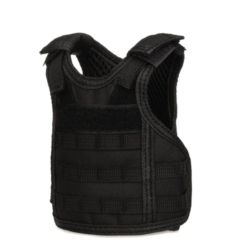 Tactical Vest Layer Beer Bottle Cover Beverage Cooler Mini Molle Vest Adjustable Shoulder Straps for Bottle Can, Black
Tactical Vest Layer Beer Bottle Cover Beverage Cooler Mini Molle Vest Adjustable Shoulder Straps for Bottle Can, Black