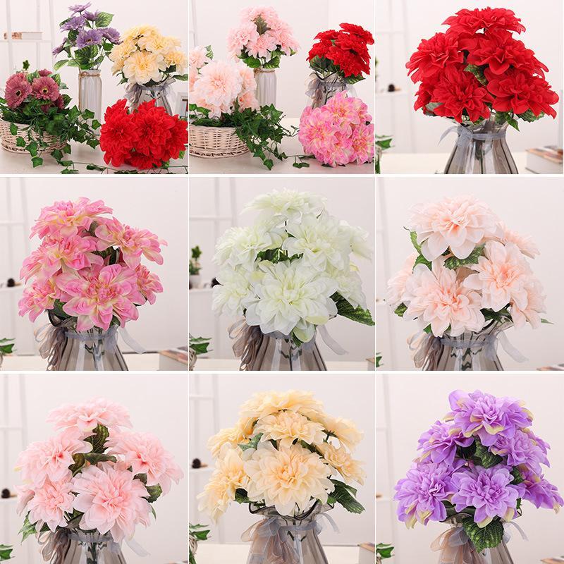 9 Heads Aritificial Peony Flower Bouquet Home Garden Decoration Accessories Fake Flowers Wedding Arch Flowers flores artificiais1, Pink
9 Heads Aritificial Peony Flower Bouquet Home Garden Decoration Accessories Fake Flowers Wedding Arch Flowers flores artificiais1, Pink