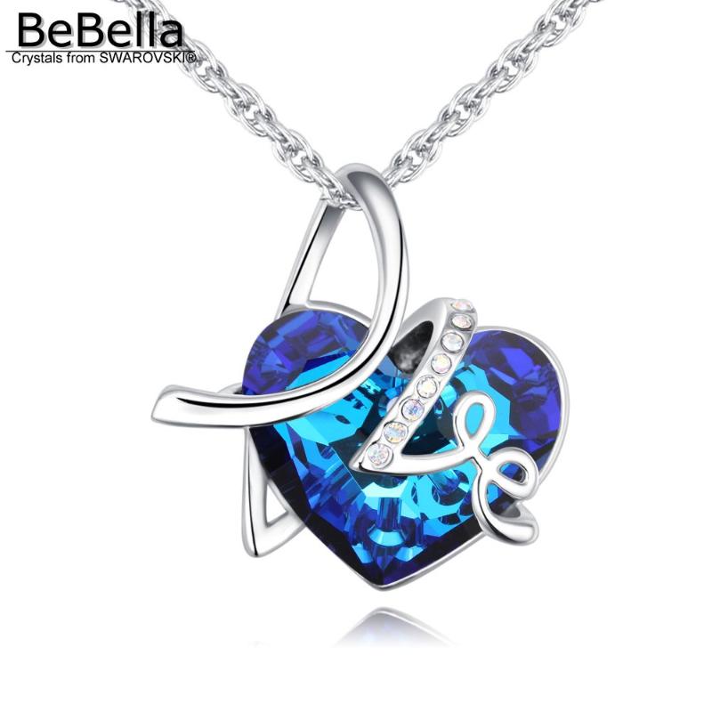 BeBella heart shape crystal drop pendant necklace with Crystals from trendy fashion for women girl Wedding gift
BeBella heart shape crystal drop pendant necklace with Crystals from trendy fashion for women girl Wedding gift