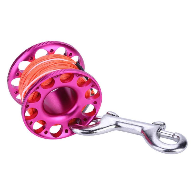 Super Strengthened Line Diving Spool Line Spool Stainless Steel Lightweight Outdoor Activities for Diving Equipment Outdoor
Super Strengthened Line Diving Spool Line Spool Stainless Steel Lightweight Outdoor Activities for Diving Equipment Outdoor