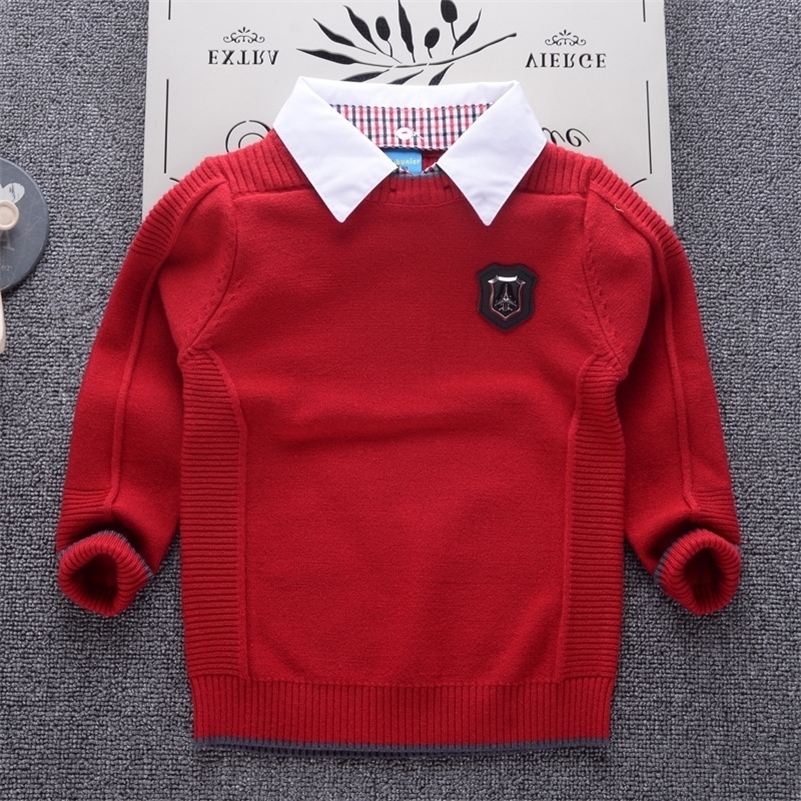 AD Turn Down Collar Formal Boys Sweaters Winter Thicken Kids Knitwear Coats Children's Jackets Autumn Spring Wear 201109, Red
AD Turn Down Collar Formal Boys Sweaters Winter Thicken Kids Knitwear Coats Children's Jackets Autumn Spring Wear 201109, Red