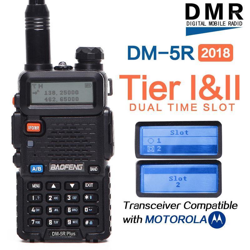 2020 Baofeng DM-5R PLUS TierI TierII Digital Walkie Talkie Two-way radio VHF/UHF Dual Band radio Upgraded of DM5R tier21
2020 Baofeng DM-5R PLUS TierI TierII Digital Walkie Talkie Two-way radio VHF/UHF Dual Band radio Upgraded of DM5R tier21