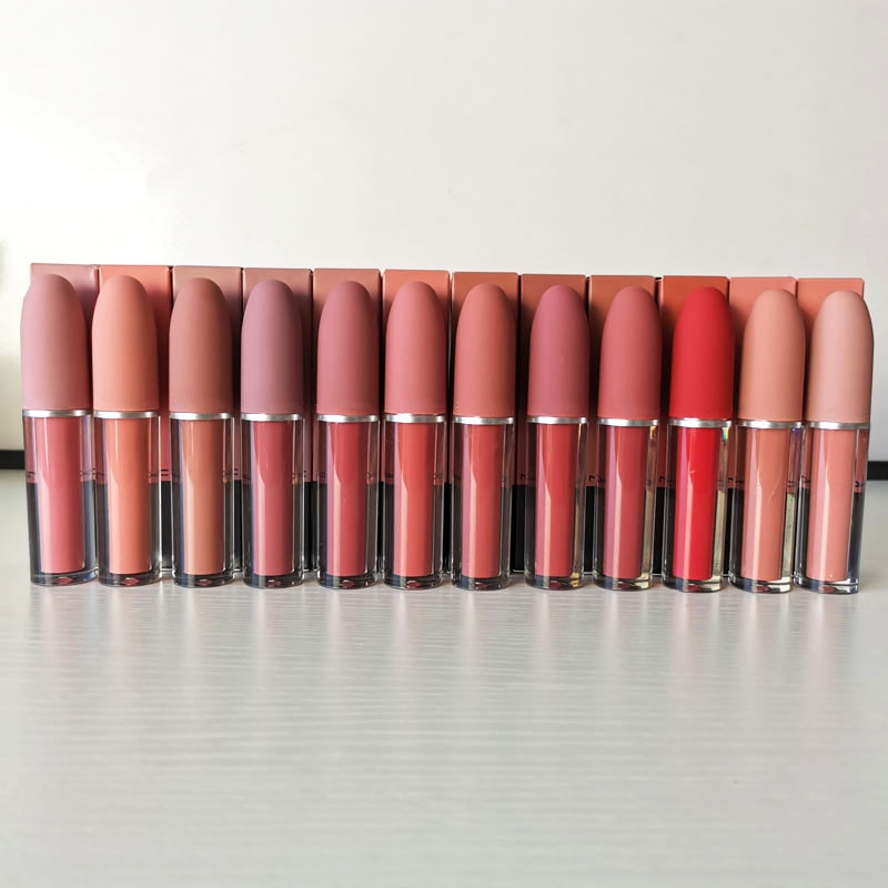 Brand Makeup lipstick matte Lip Gloss Luster Retro Frost Sexy Matte Lipsticks 4.5g 12 colors free shipping