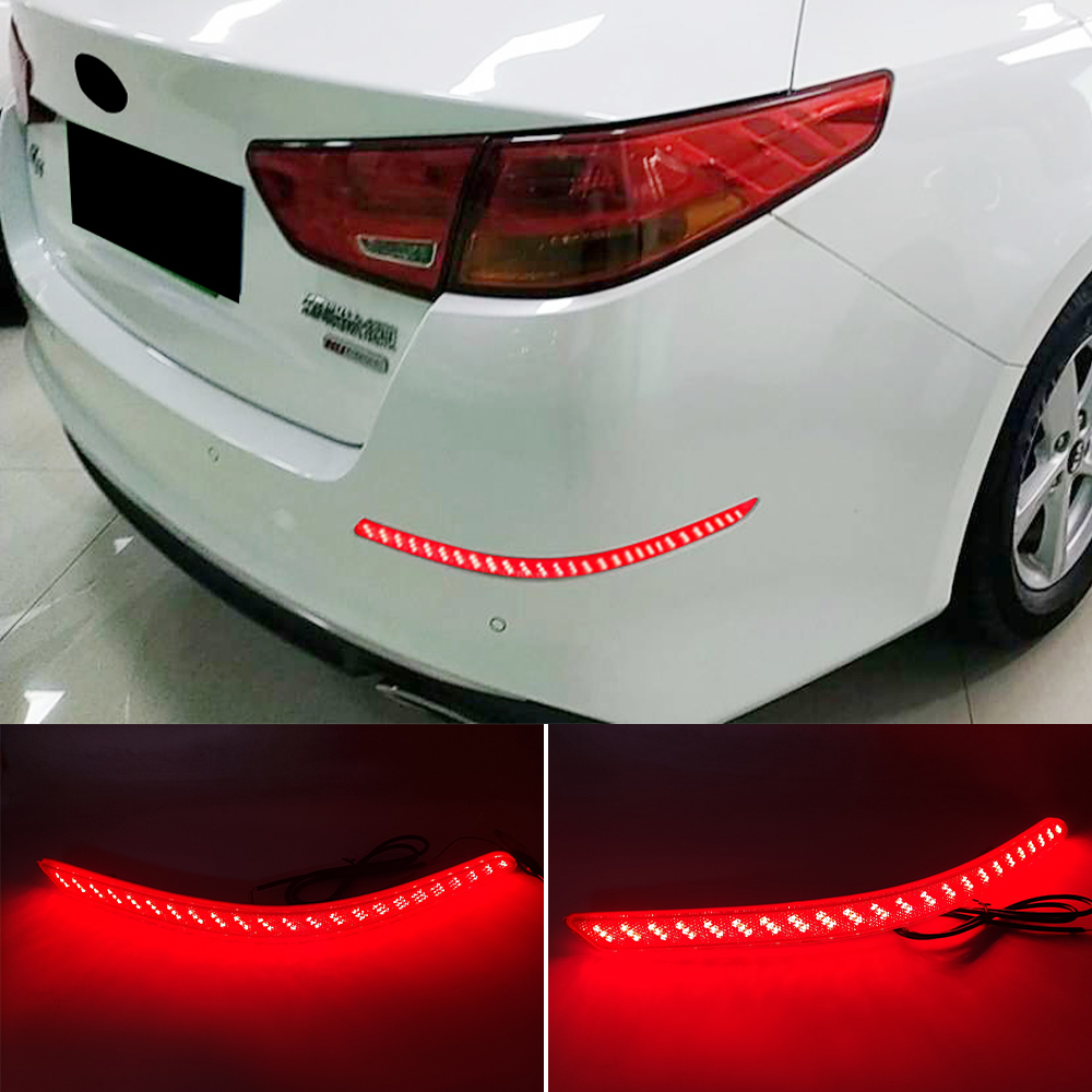 2PCS LED Reflector For kia Optima K5 2014 2015 Car Tail Light Rear Bumper Light Fog Lamp Brake Light Turn Signal
2PCS LED Reflector For kia Optima K5 2014 2015 Car Tail Light Rear Bumper Light Fog Lamp Brake Light Turn Signal