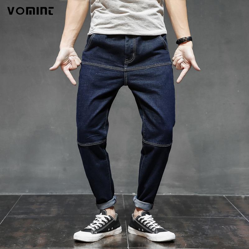 New Arrvials 2021 Mens Harem Jeans Fashion Brand Youth Elasticity Denim Blue Black Sewing Details Full Length Big Size 28-42
New Arrvials 2021 Mens Harem Jeans Fashion Brand Youth Elasticity Denim Blue Black Sewing Details Full Length Big Size 28-42