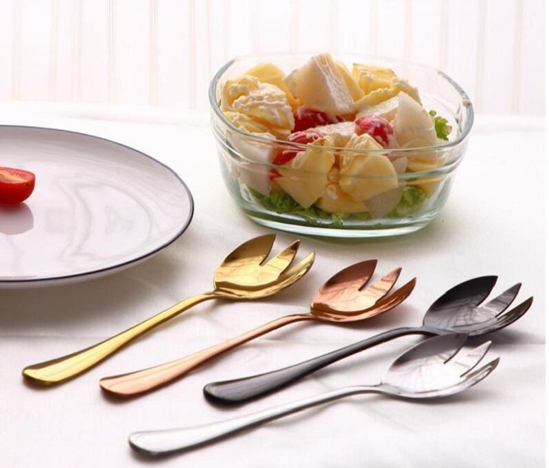 High Quality Specialty Spoons Salad Spoon Stainless Steel Ice Cream Spoons Plating Salad Scoop Fork1
High Quality Specialty Spoons Salad Spoon Stainless Steel Ice Cream Spoons Plating Salad Scoop Fork1