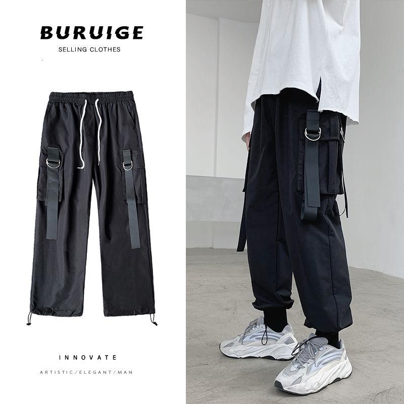 Autumn Straight Pants Men's Fashion Solid Color Multi-pocket Cargo Pants Men Streetwear Wild Loose Hip-hop Overalls Mens -2XL, Black
Autumn Straight Pants Men's Fashion Solid Color Multi-pocket Cargo Pants Men Streetwear Wild Loose Hip-hop Overalls Mens -2XL, Black