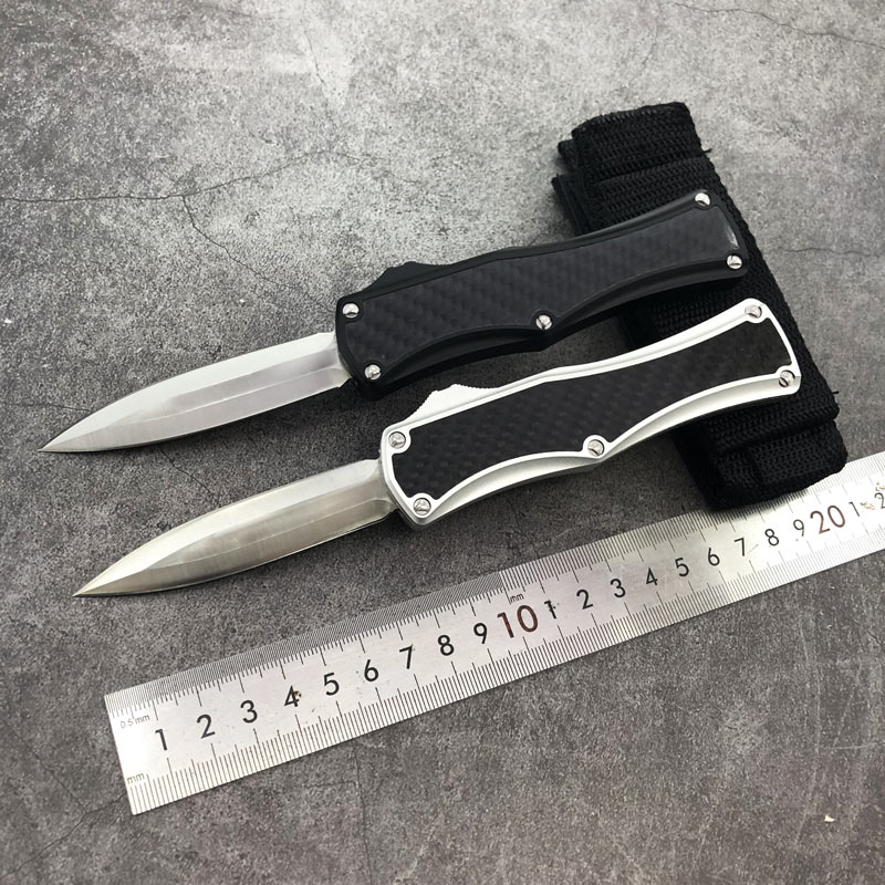 High quality Automatic knife Angela the goddess Elmax(Satin) Blade carbon fiber Aviation aluminum Military Tactical Combat Outdoor Defense Pocket Auto OTF Knife
High quality Automatic knife Angela the goddess Elmax(Satin) Blade carbon fiber Aviation aluminum Military Tactical Combat Outdoor Defense Pocket Auto OTF Knife