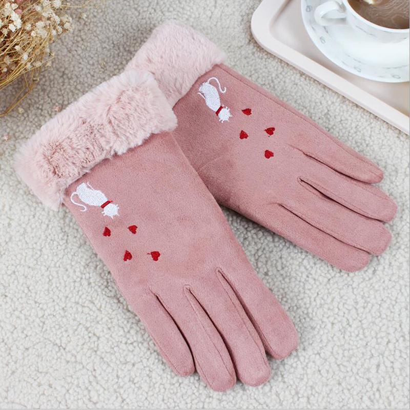 New Fashion Women Gloves Autumn Winter Cute Furry Warm Mitts Full Finger Mittens Women Outdoor Sport Female Gloves Screen
New Fashion Women Gloves Autumn Winter Cute Furry Warm Mitts Full Finger Mittens Women Outdoor Sport Female Gloves Screen