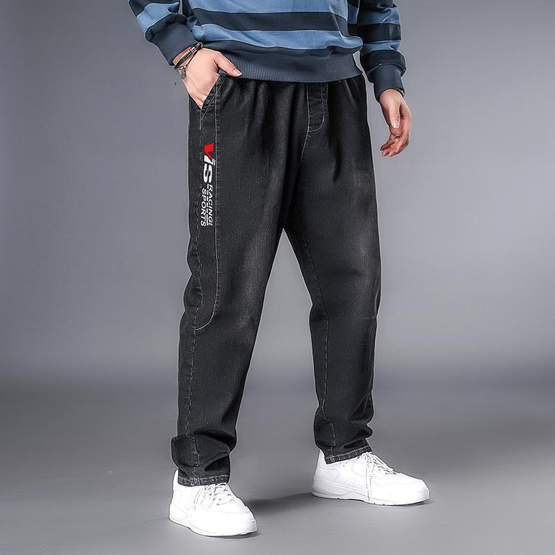 Plus Size 6XL 5XL XXXXL Fashoin Blue Jeans 2020 Vintage Straight Pants Harajuku Jeans Wide Leg High Quality Denim Pants, Black
Plus Size 6XL 5XL XXXXL Fashoin Blue Jeans 2020 Vintage Straight Pants Harajuku Jeans Wide Leg High Quality Denim Pants, Black