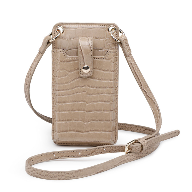 HBP Crocodile pattern Fashion wallet with Universal mobile phone case PU leather Hasp wallet flip anti-fall protective cover