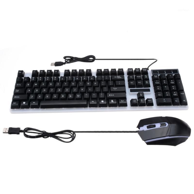 Gaming Keyboard Mouse Set Mechanical Wired USB Keyboard Mouse Set Backlight +Mouse for PS4 Xbox One 360 Gaming1
Gaming Keyboard Mouse Set Mechanical Wired USB Keyboard Mouse Set Backlight +Mouse for PS4 Xbox One 360 Gaming1