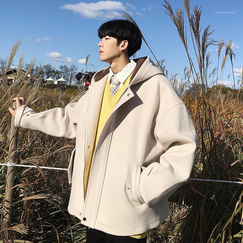 Fashion Korean Style Short Hooded Loose Men Wool Blend Coat Batwing Sleeve Solid Cashmere Jacket Zipper Mens Overcoats1, Beige
Fashion Korean Style Short Hooded Loose Men Wool Blend Coat Batwing Sleeve Solid Cashmere Jacket Zipper Mens Overcoats1, Beige