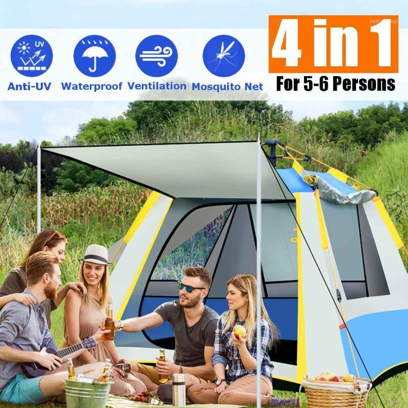 Tent Outdoor Automatic Tents Throwing Po.ps Up Waterproof Camping Hiking Tent Waterproof Large Family Tents 5-6People 4 doors1
Tent Outdoor Automatic Tents Throwing Po.ps Up Waterproof Camping Hiking Tent Waterproof Large Family Tents 5-6People 4 doors1