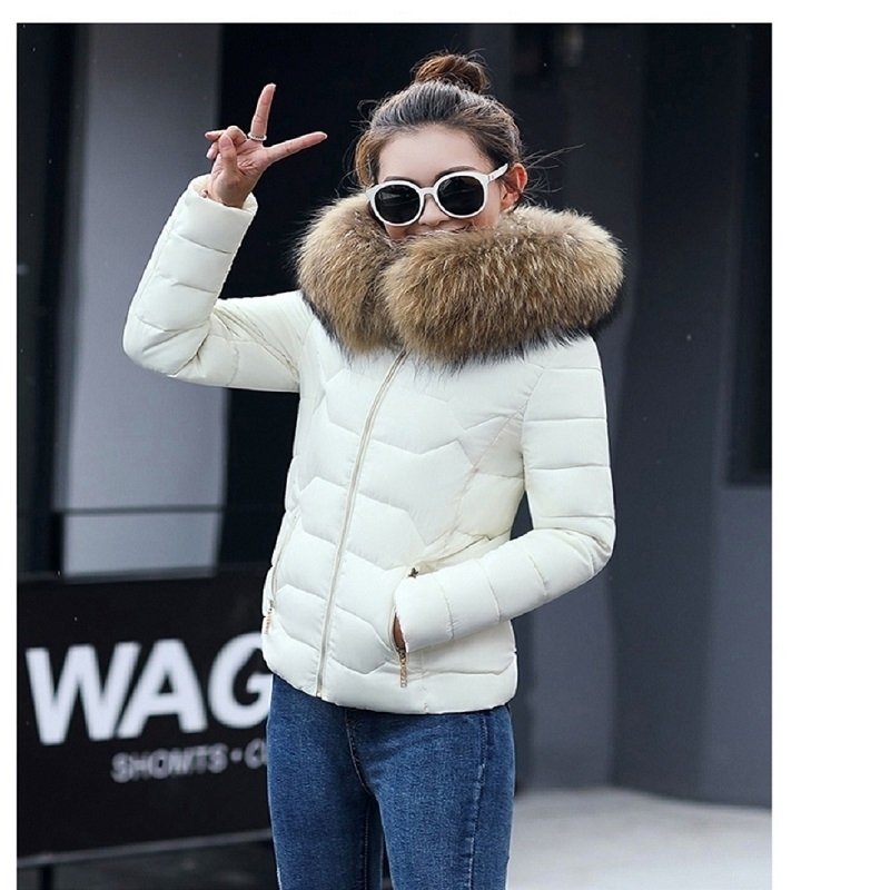2019 New Winter Jacket Women Faux Fur Hooded Parka Coats Female Long Sleeve Thick Warm Snow Wear Jacket Coat Mujer Quilted Tops T200319