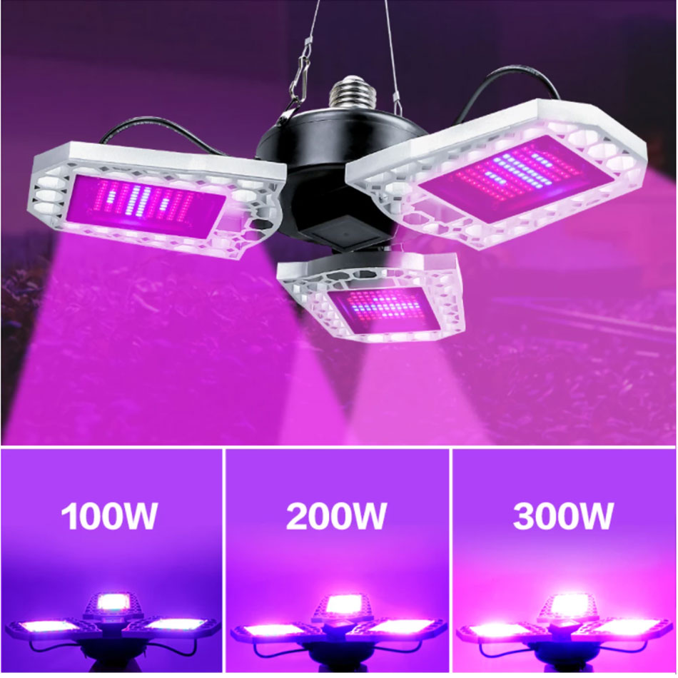 LED Grow Light Bulb, E27 E26 Grow Box Phyto Lamp 300W High Power LED Full Spectrum Indoor Lighting Bulb AC100-277V Hydroponics Plant Light
LED Grow Light Bulb, E27 E26 Grow Box Phyto Lamp 300W High Power LED Full Spectrum Indoor Lighting Bulb AC100-277V Hydroponics Plant Light