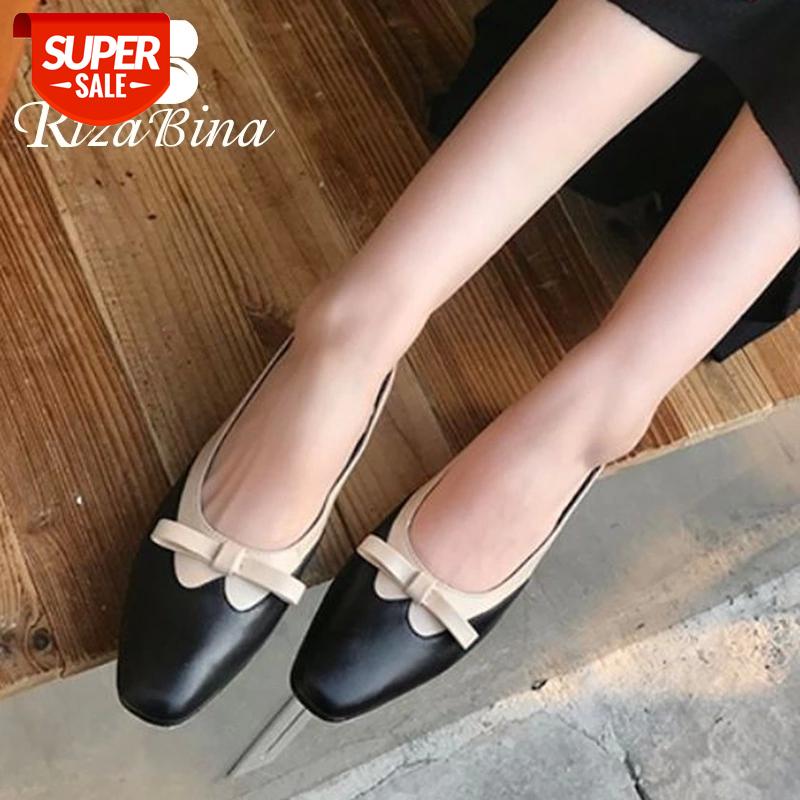RIZABINA New Flat Shoes Women Cow Leather Mix Color Women Shoes Fashion Elegant Daily Ladies Footwear Size 34-39 #G018
RIZABINA New Flat Shoes Women Cow Leather Mix Color Women Shoes Fashion Elegant Daily Ladies Footwear Size 34-39 #G018