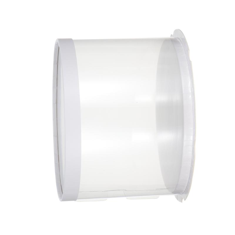 Transparent Cake Box Round Cake Packaging Boxes Organizer for Home Dessert Shop (White Single-layer) (6inch
Transparent Cake Box Round Cake Packaging Boxes Organizer for Home Dessert Shop (White Single-layer) (6inch