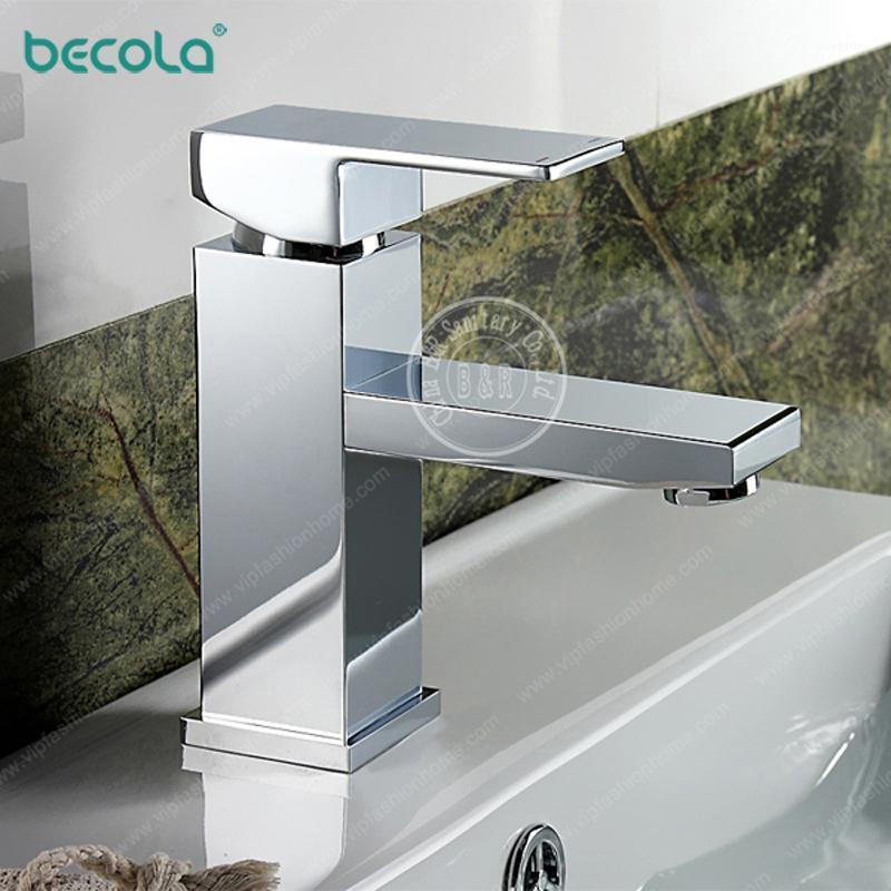 BECOLA Square classic bathroom faucet Chrome bath basin faucet Single hole single hole brass1
BECOLA Square classic bathroom faucet Chrome bath basin faucet Single hole single hole brass1