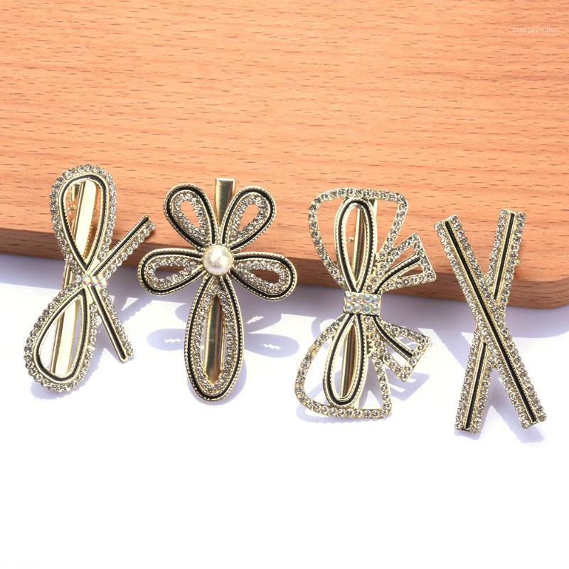 Hair Clips & Barrettes Handmade Crystal Pin For Women Fashion Geometric Flower Headwear Girls Sweet Hairpins Accessories, Golden;silver
Hair Clips & Barrettes Handmade Crystal Pin For Women Fashion Geometric Flower Headwear Girls Sweet Hairpins Accessories, Golden;silver