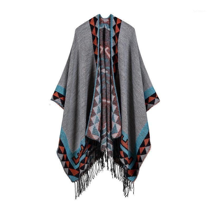 Bohemian Women's Autumn Winter Poncho Ethnic Scarf Fashion Print Cashmere Blanket carves Lady Shawl Tassel Cape Thicken1
Bohemian Women's Autumn Winter Poncho Ethnic Scarf Fashion Print Cashmere Blanket carves Lady Shawl Tassel Cape Thicken1