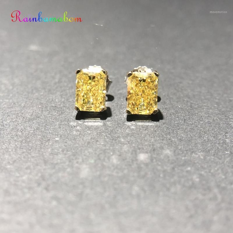 Rainbamabom Luxury 925 Sterling Silver Created Moissanite Citrine Gemstone Earrings Ear Studs Wedding Fine Jewelry Wholesale1
Rainbamabom Luxury 925 Sterling Silver Created Moissanite Citrine Gemstone Earrings Ear Studs Wedding Fine Jewelry Wholesale1