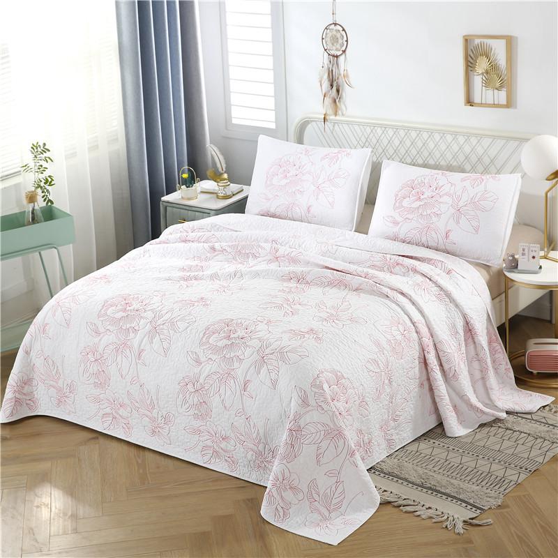 Free shipping modern embroidery floral lotus pure cotton patchwork quilt throw queen king size 3pcs bed cover/bedspread H, As pic
Free shipping modern embroidery floral lotus pure cotton patchwork quilt throw queen king size 3pcs bed cover/bedspread H, As pic