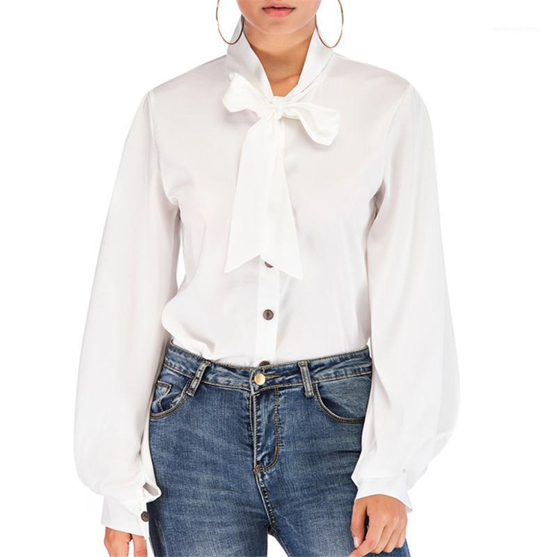 2020 New Spring and Autumn Ladies Shirt Fashionable Bow Loose Commute Office lady Business Slim Women Tops Blouse High Quality1, White
2020 New Spring and Autumn Ladies Shirt Fashionable Bow Loose Commute Office lady Business Slim Women Tops Blouse High Quality1, White