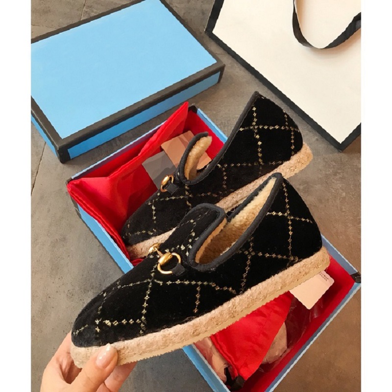 New Winter Casual Shoes Women Textured Wool Loafer Fabrics Rubber Midsole Flat Home Shoes Lady Check Tweed Walking Loafer with box 011, 13
New Winter Casual Shoes Women Textured Wool Loafer Fabrics Rubber Midsole Flat Home Shoes Lady Check Tweed Walking Loafer with box 011, 13