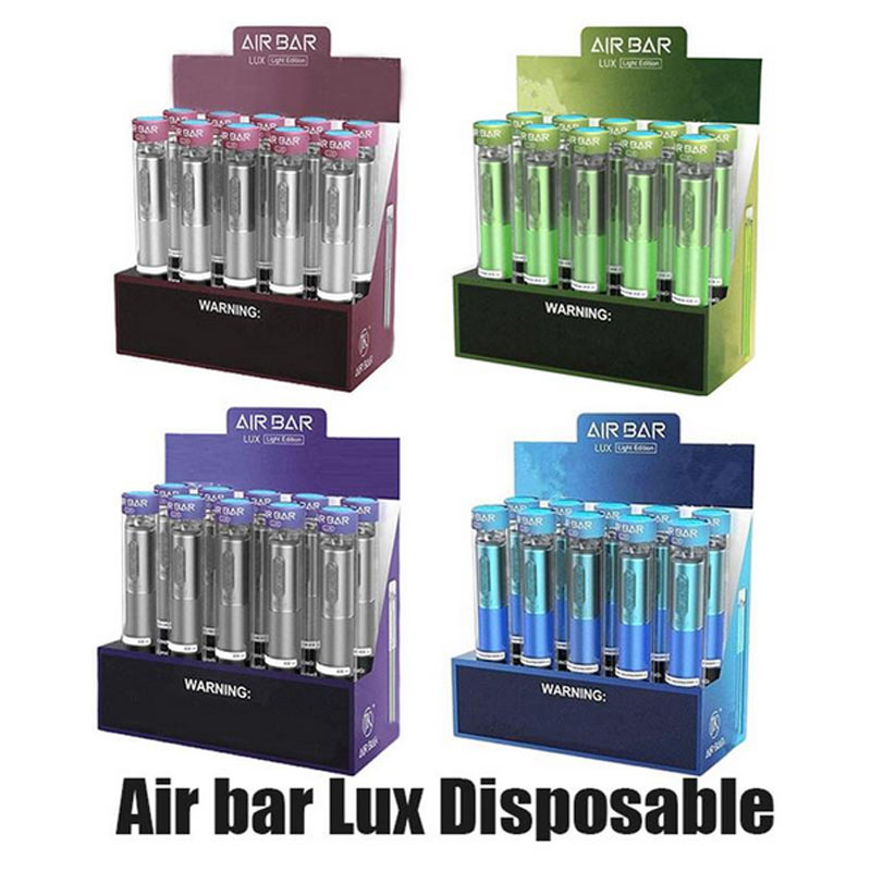 Newest Air Bar Lux Disposable vape 1000 puffs 650mah Battery 3.5ml Vape Pods 1000 puffs vape Pen Starter Kit vs puff plus
Newest Air Bar Lux Disposable vape 1000 puffs 650mah Battery 3.5ml Vape Pods 1000 puffs vape Pen Starter Kit vs puff plus