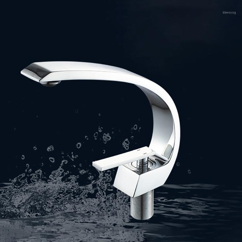 Basin Faucet Modern Bathroom Mixer Tap Silver Wash basin Faucet Single Handle Single Hole Hot and Cold Mixer Tap1 
Basin Faucet Modern Bathroom Mixer Tap Silver Wash basin Faucet Single Handle Single Hole Hot and Cold Mixer Tap1