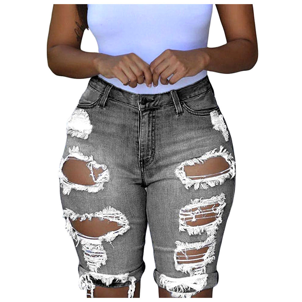 Ripped Short Jeans Ladies Summer Denim Shorts Women Sexy Push Up Short Jeans Trouser Casual Washed Denim Short Pant Stretchy Q0104, Blue
Ripped Short Jeans Ladies Summer Denim Shorts Women Sexy Push Up Short Jeans Trouser Casual Washed Denim Short Pant Stretchy Q0104, Blue