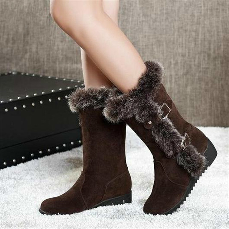 New Female 2020 Casual Winter Lukewarm Skin Mid-calf Boots Women Round Toe Snow Shoes Much 2liz, Black
New Female 2020 Casual Winter Lukewarm Skin Mid-calf Boots Women Round Toe Snow Shoes Much 2liz, Black