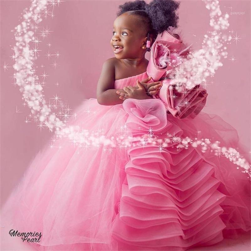 Pink Ball Gown Flower Girl Dresses For Wedding One Shoulder Tiered Skirts Toddler Pageant Gowns Tulle Kids Prom Dress1, White
Pink Ball Gown Flower Girl Dresses For Wedding One Shoulder Tiered Skirts Toddler Pageant Gowns Tulle Kids Prom Dress1, White