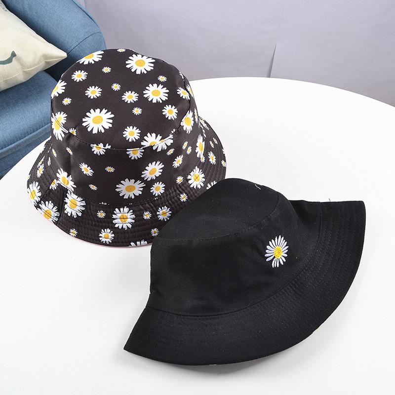 Summer Double-sided Daisies Bucket Hat Women Fashion Beach Sun Caps Female Floral Panama Cap Fisherman Hats Trendy Accessories, Yellow
Summer Double-sided Daisies Bucket Hat Women Fashion Beach Sun Caps Female Floral Panama Cap Fisherman Hats Trendy Accessories, Yellow