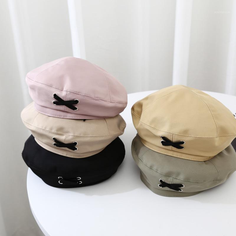 Bow Beret Hat for Women French Designer Twill Cotton Baret Cap Ladies Plain Painter Octagonal Hats1, Black
Bow Beret Hat for Women French Designer Twill Cotton Baret Cap Ladies Plain Painter Octagonal Hats1, Black