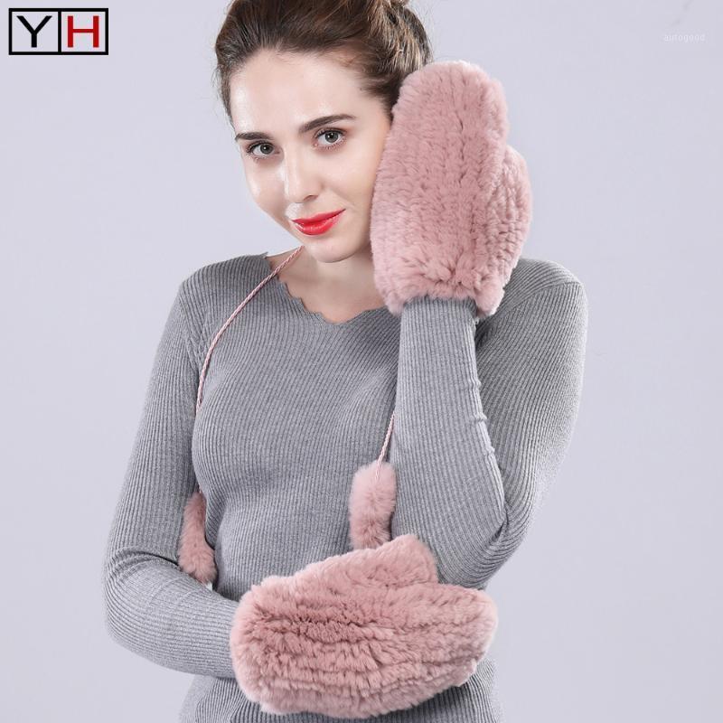 Five Fingers Gloves Lady Real Fur Handmade Good Elastic Knitted 100% Natural Rex Mittens Girls Winter Warm Soft Genuine Glove1
Five Fingers Gloves Lady Real Fur Handmade Good Elastic Knitted 100% Natural Rex Mittens Girls Winter Warm Soft Genuine Glove1