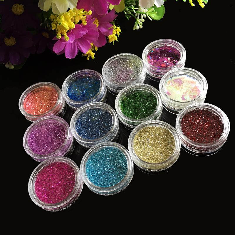 12pcs/set (Rhombic sequins 2 color + Hexagonal sequins 10 color) 0.2mm UV nail glitter powder dust Platinum Color powder
12pcs/set (Rhombic sequins 2 color + Hexagonal sequins 10 color) 0.2mm UV nail glitter powder dust Platinum Color powder