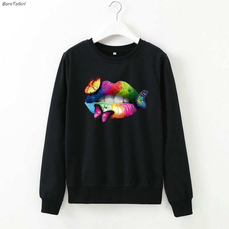 BornToGirl Women's Spring Autumn Winter Long Sleeve Round Neck Black White Pink Gray Red Sweaters Pullovers 201130
BornToGirl Women's Spring Autumn Winter Long Sleeve Round Neck Black White Pink Gray Red Sweaters Pullovers 201130