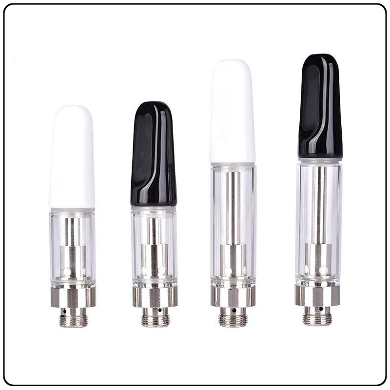 Ceramic Vape Cartridges TH205 0.5 0.8 1.0ml White/Black Mouthpieces 2.0mm Coils Glass Vapes Carts With Silicone Cap Bottom Electronic Cigarettes
Ceramic Vape Cartridges TH205 0.5 0.8 1.0ml White/Black Mouthpieces 2.0mm Coils Glass Vapes Carts With Silicone Cap Bottom Electronic Cigarettes