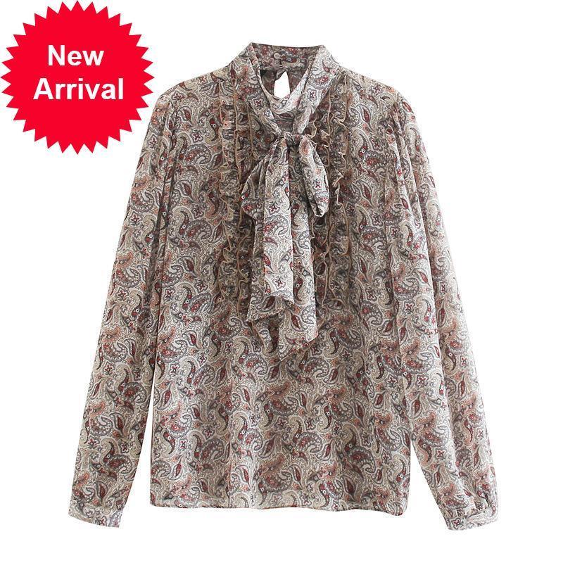 High 2021 New Quality Fashions Elegant Blouse Designer Vintage Office Long-sleeved Ladies Printed Bow Clothes UEAC, Beige
High 2021 New Quality Fashions Elegant Blouse Designer Vintage Office Long-sleeved Ladies Printed Bow Clothes UEAC, Beige
