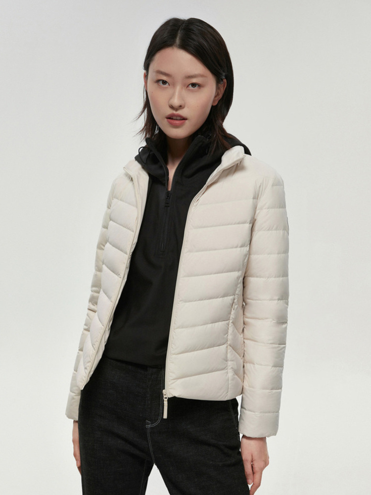 Bosideng new lightweight soft skin down jacket women's thin winter coat ultra light packable 21 colors waterproof B00131006 201019