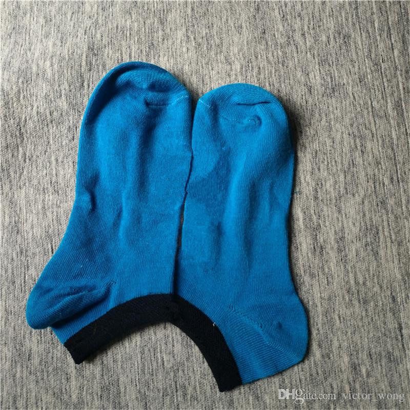 Ankle Socks Multi 25 Colors Black pink Sports Short Sock Girls Women Cotton Sports Socks Pink Skateboard Sneaker Stockings 100 pairs