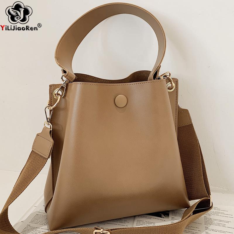 Fashion Ladies Handbags Mini Bucket Bag Elegant Wide Shoulder Strap Shoulder Bags for Women Soft Leather Crossbody Bag Wallet, Black
Fashion Ladies Handbags Mini Bucket Bag Elegant Wide Shoulder Strap Shoulder Bags for Women Soft Leather Crossbody Bag Wallet, Black