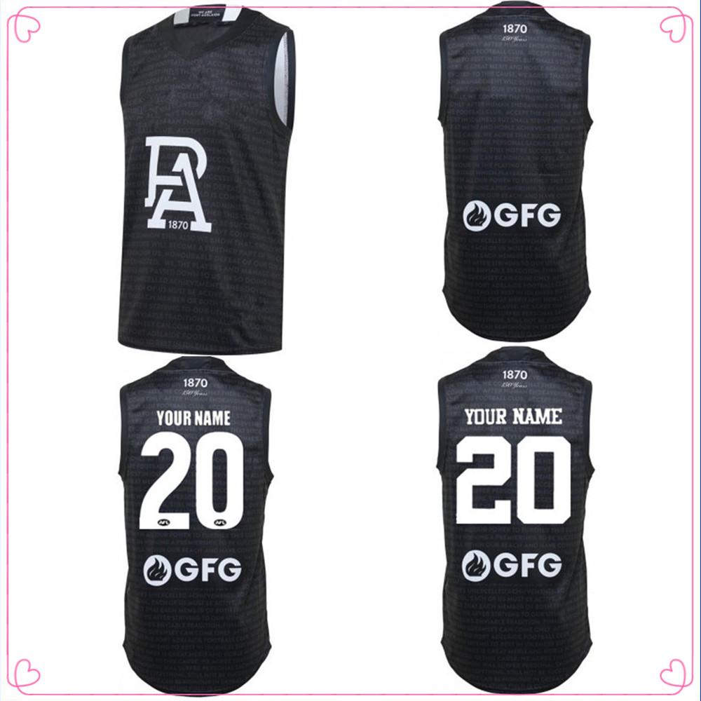 2020 PORT ADELAIDE POWER TRAINING GUERNSEY RUGBY JERSEY 2021 Port Adelaide Power Rugby TRAINING SHORTS JERSEY size S--L-XL-XXL-3XL, Black
2020 PORT ADELAIDE POWER TRAINING GUERNSEY RUGBY JERSEY 2021 Port Adelaide Power Rugby TRAINING SHORTS JERSEY size S--L-XL-XXL-3XL, Black