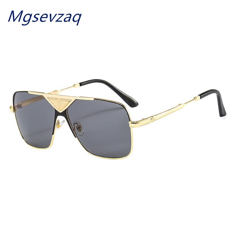 New Mesh Decorative Metal Trend Men's Sunglasses Fashion Vintage Luxury High Quality Temperament Colorful Square Sun Glasses
New Mesh Decorative Metal Trend Men's Sunglasses Fashion Vintage Luxury High Quality Temperament Colorful Square Sun Glasses