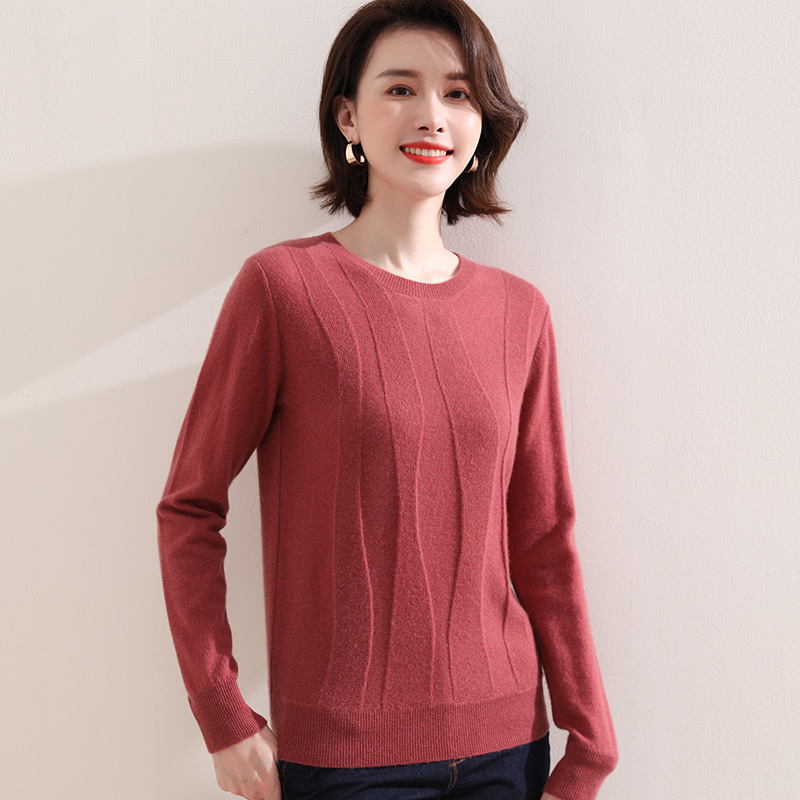 2021 New Women Sweater 100% Goat Cashmere Knitted Jumpers Oneck Soft and Best Quality Pullovers Female Long Sleeve Standard Knitwear Dx51, Red
2021 New Women Sweater 100% Goat Cashmere Knitted Jumpers Oneck Soft and Best Quality Pullovers Female Long Sleeve Standard Knitwear Dx51, Red
