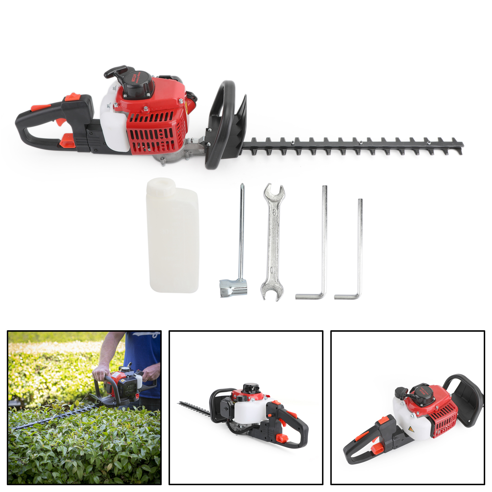 Areyourshop 24" Double Sided Blade 26cc Gas Hedge Trimmer Recoil Gasoline Trim Home Electrical appliances Parts
Areyourshop 24" Double Sided Blade 26cc Gas Hedge Trimmer Recoil Gasoline Trim Home Electrical appliances Parts