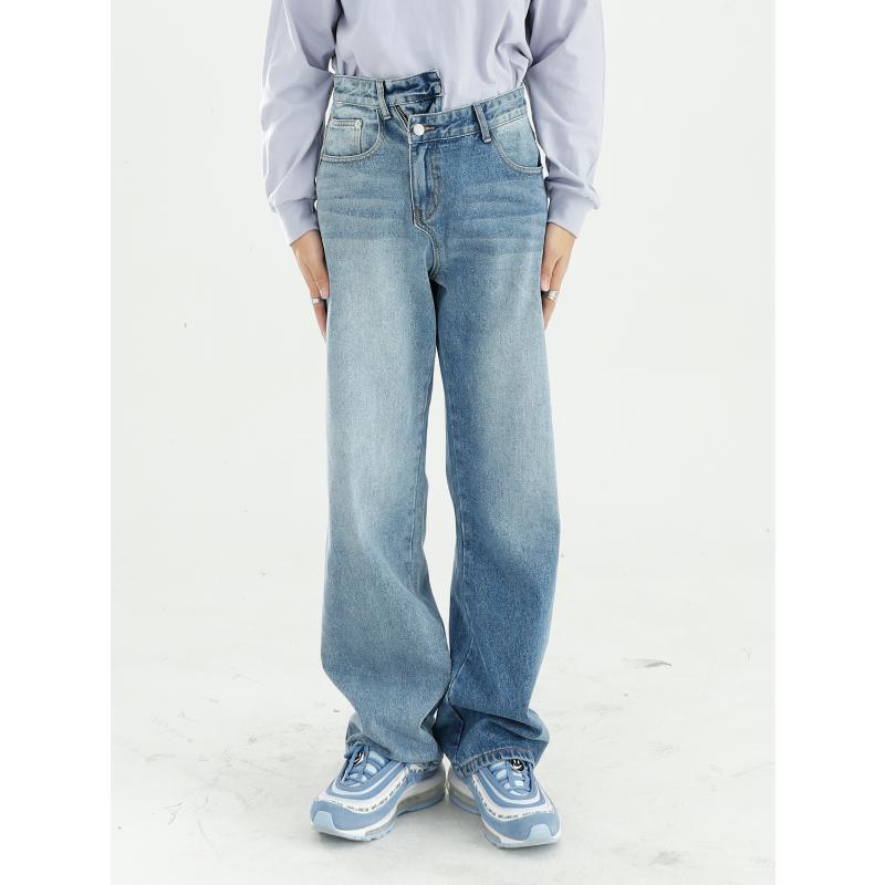 New Male Streetwear Hip Hop Vintage Washed Denim Pant Men Asymmetry Waist Casual Straight Jeans Trousers, 126
New Male Streetwear Hip Hop Vintage Washed Denim Pant Men Asymmetry Waist Casual Straight Jeans Trousers, 126
